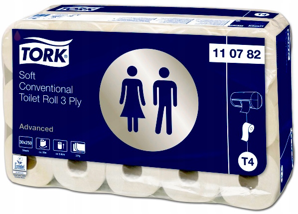 

Tork miękki papier toaletowy w rolce 3W 110782