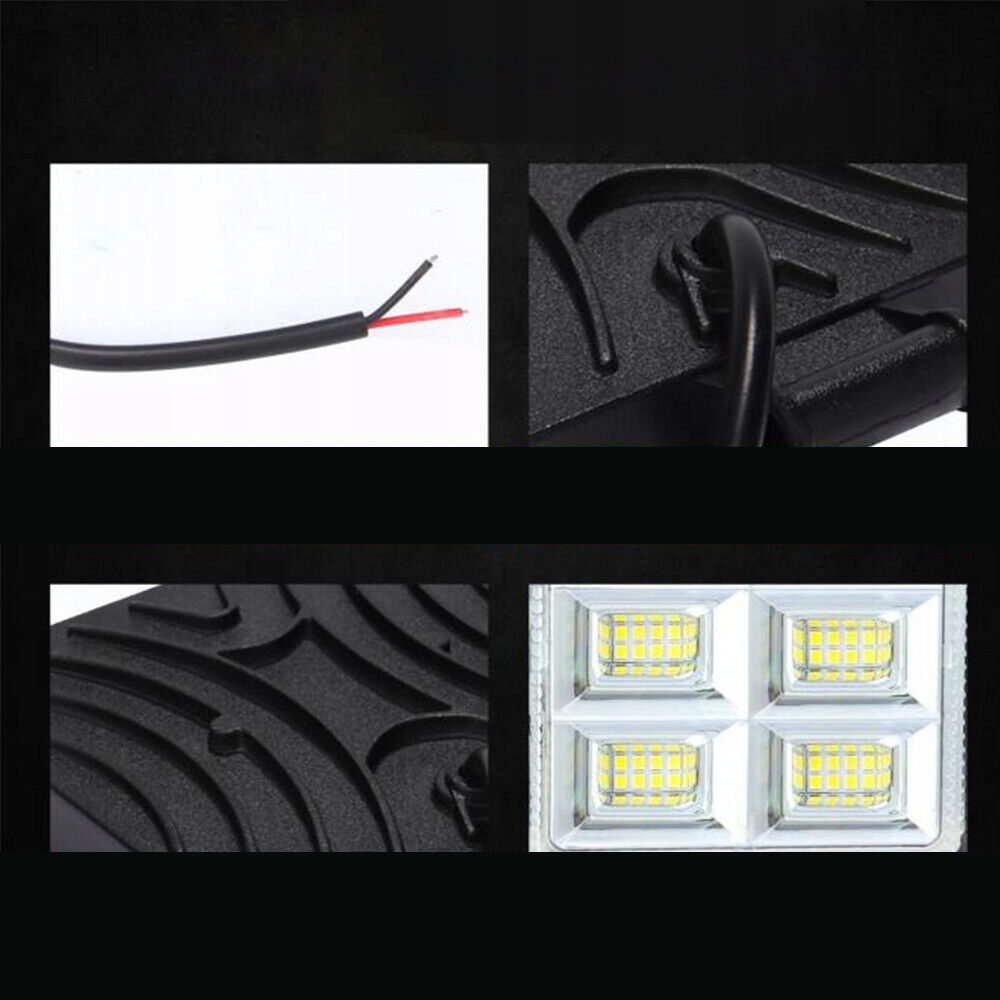 LAMPA 64 LED ROBOCZY SZPERACZ 192W 9-30V IP65 2szt Trwałość 50000 h