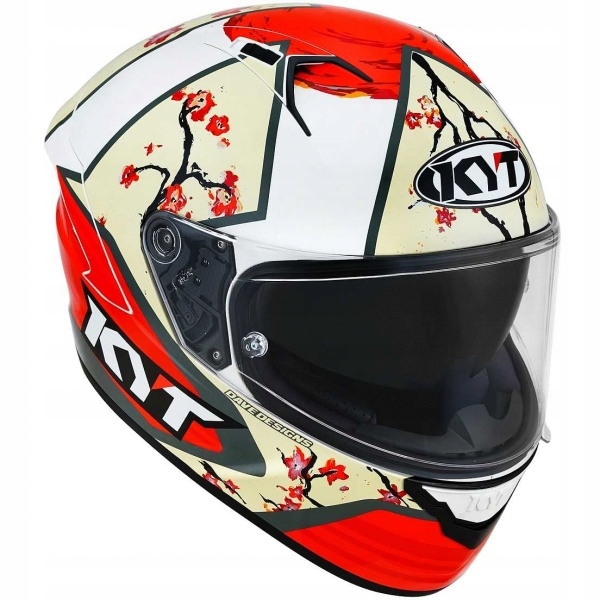 Kask Motocyklowy KYT NF-R XAVI SAKURA replica - L Producent Suomy