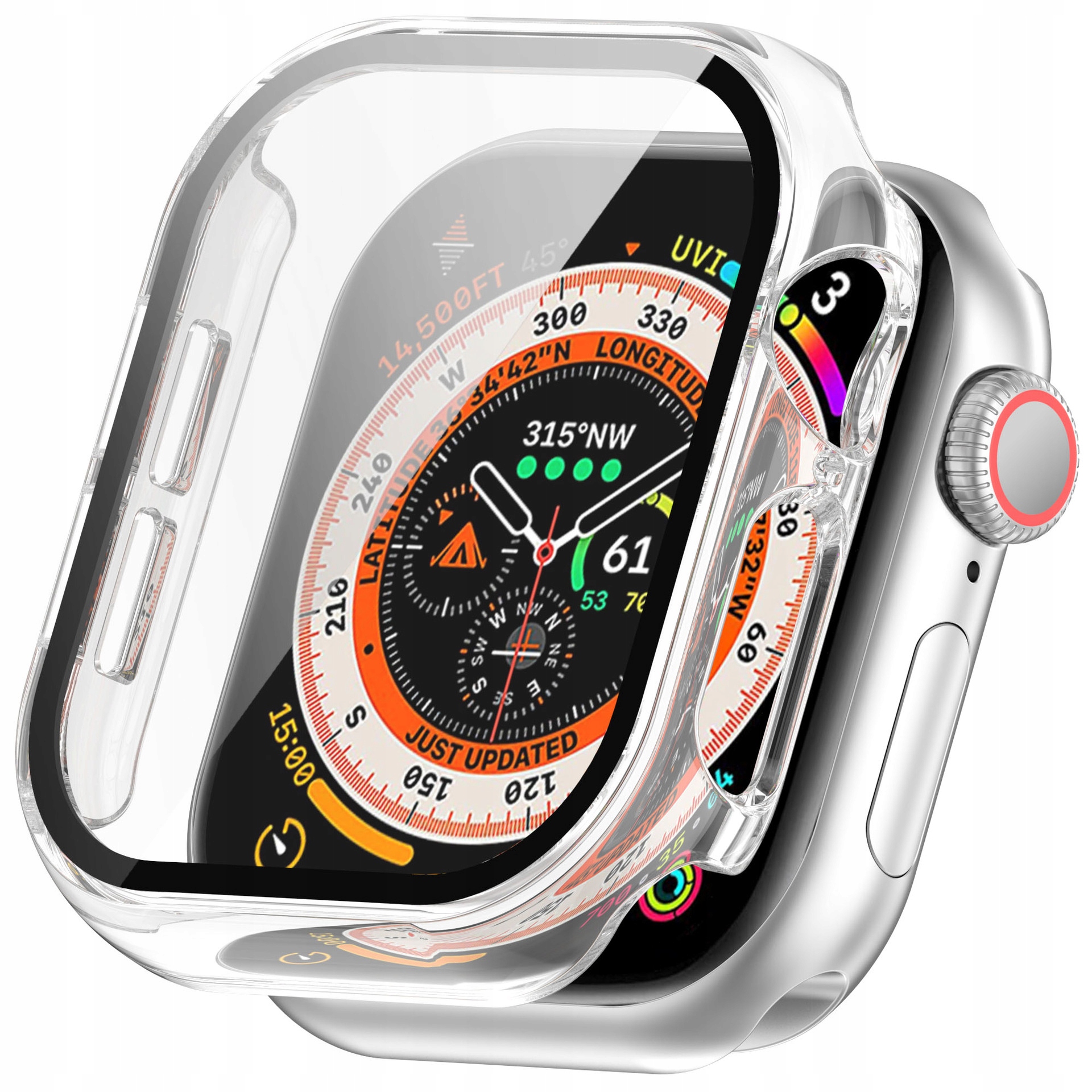 ETUI OCHRONNE + SZKŁO DO APPLE WATCH 10/11 42MM CASE NAKŁADKA |SUPER KOLORY