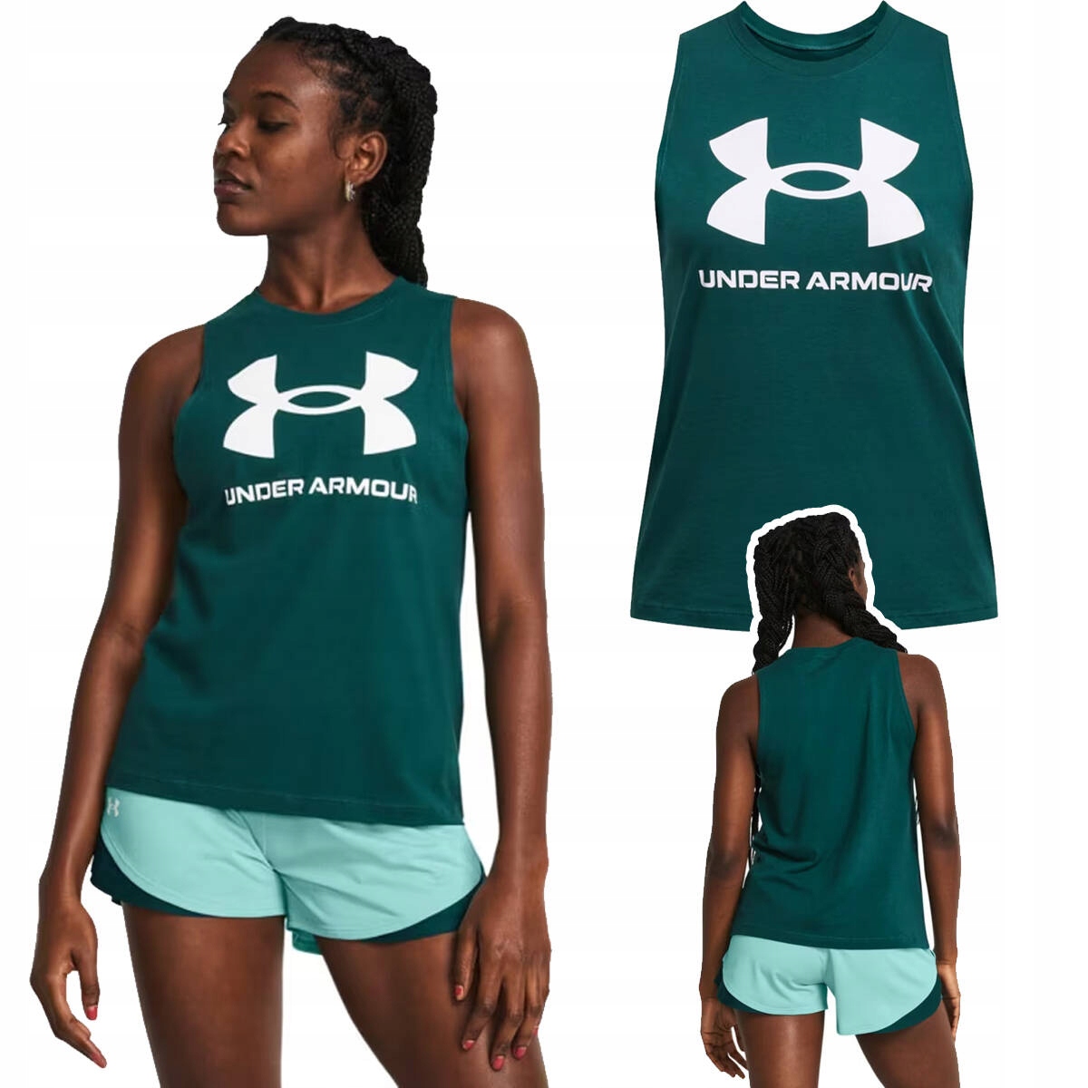 Koszulka Tank Top damski Under Armour Live Graphic 1356297 r. m