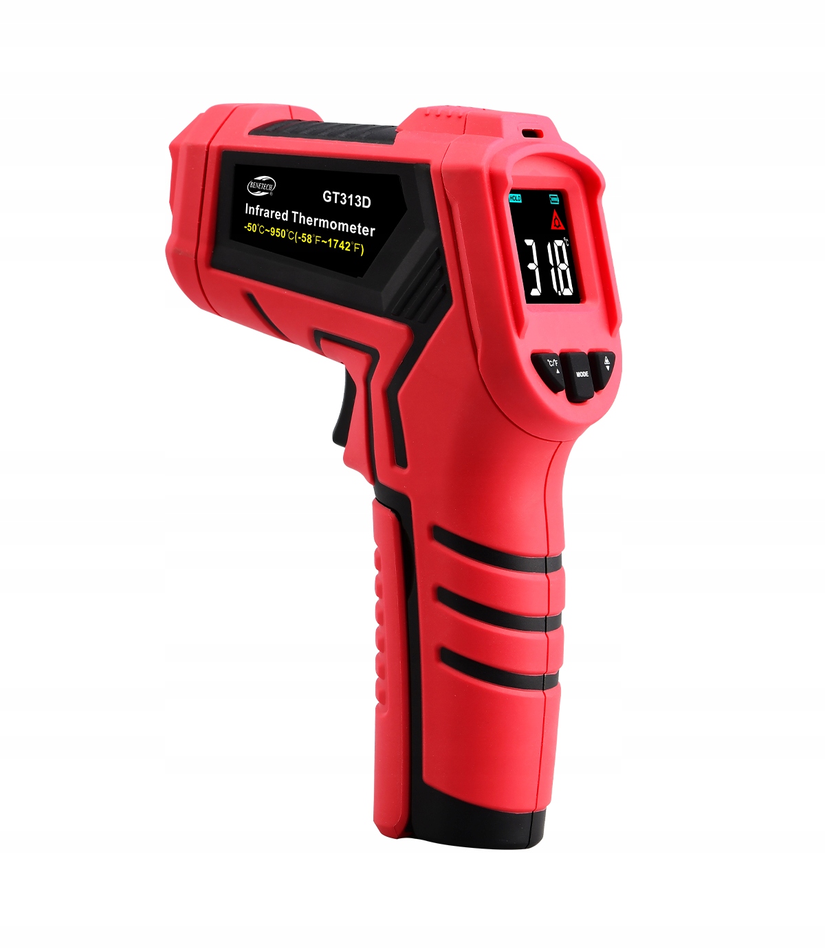Pirometr Termometr Bezkontaktowy Laserowy Bezdotykowy Podczerwień -50+950 C