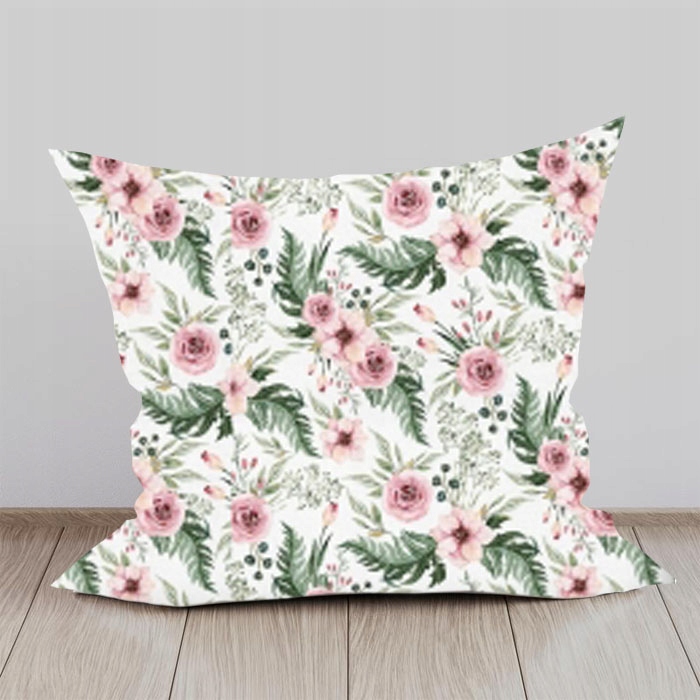 Poszewka na poduszkę w pastelowe kwiaty 40x60 cm Marka Designpremium