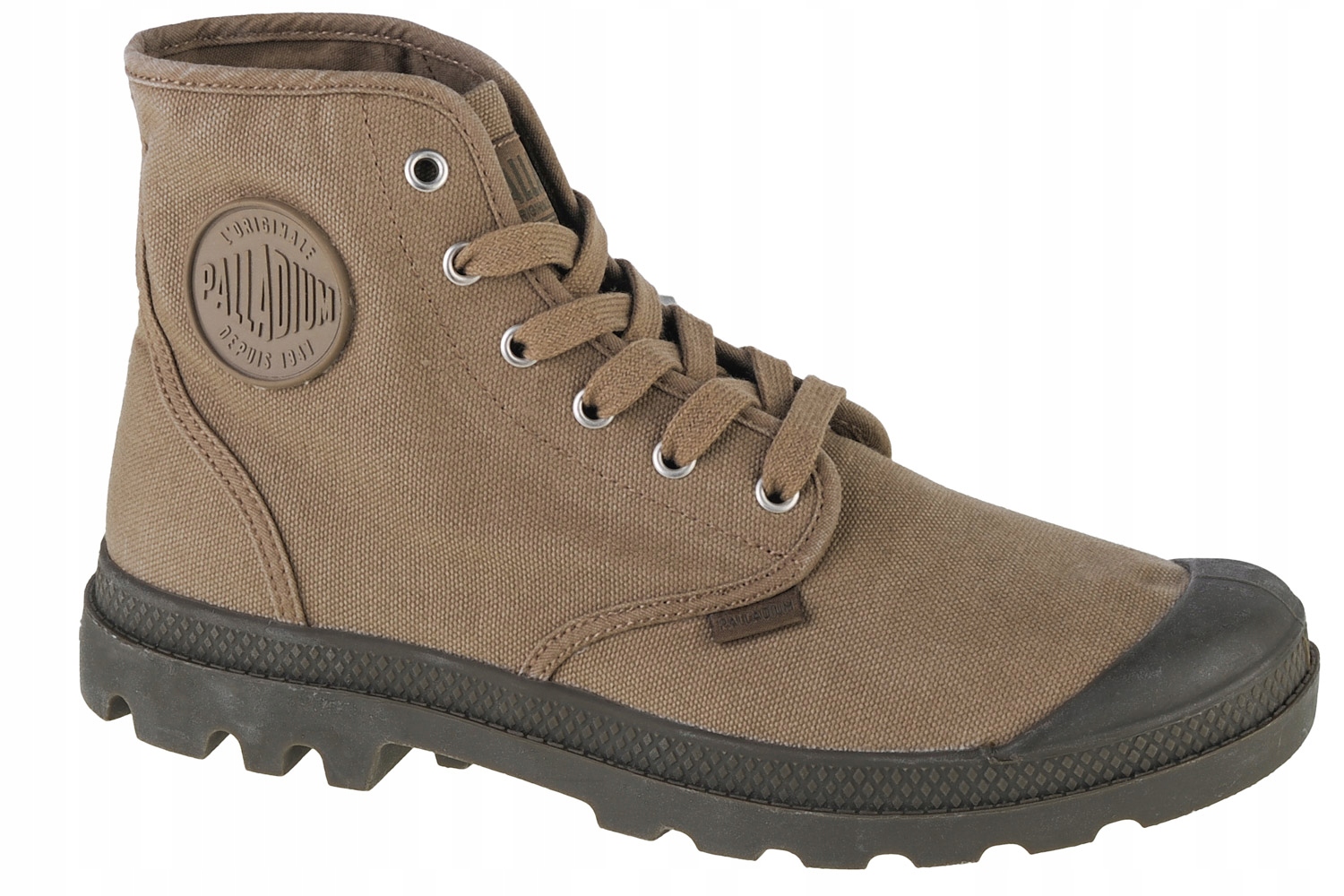 Palladium Pampa Hi [46] Pánské tenisky Zelená tkanina