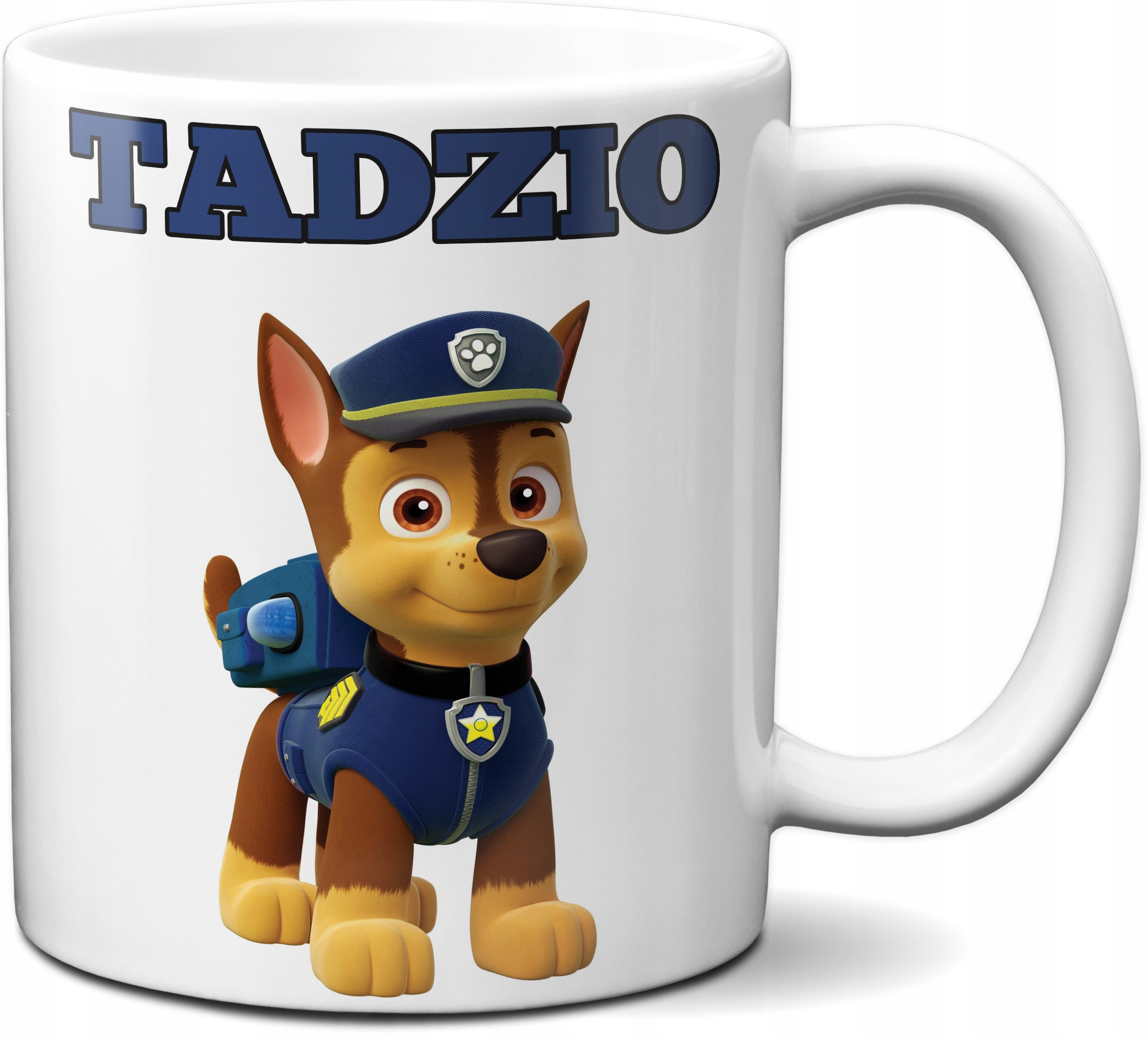 

Kubek Paw Psi Patrol Bohater Chase Upominek+imię