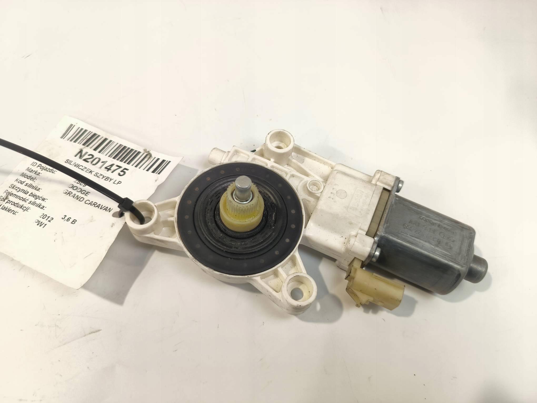 mini motor windows left rear part 3018077-D DODGE GRAND CARAVAN