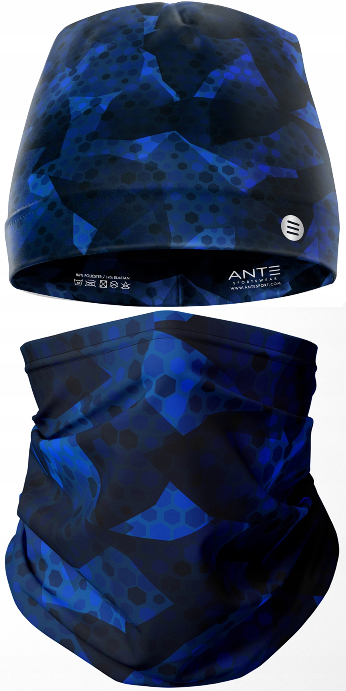 CZAPKA + KOMIN KOMPLET Termoaktywny do biegania