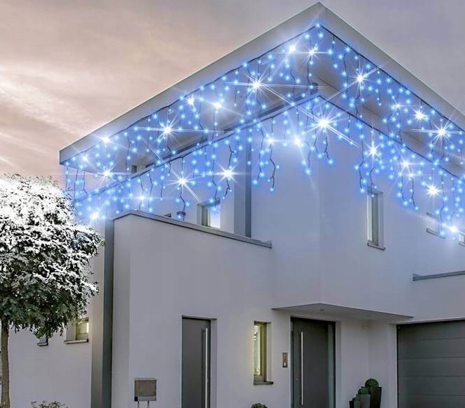 

Kurtyna Sople 100 Led Flash Niebieskie Błysk