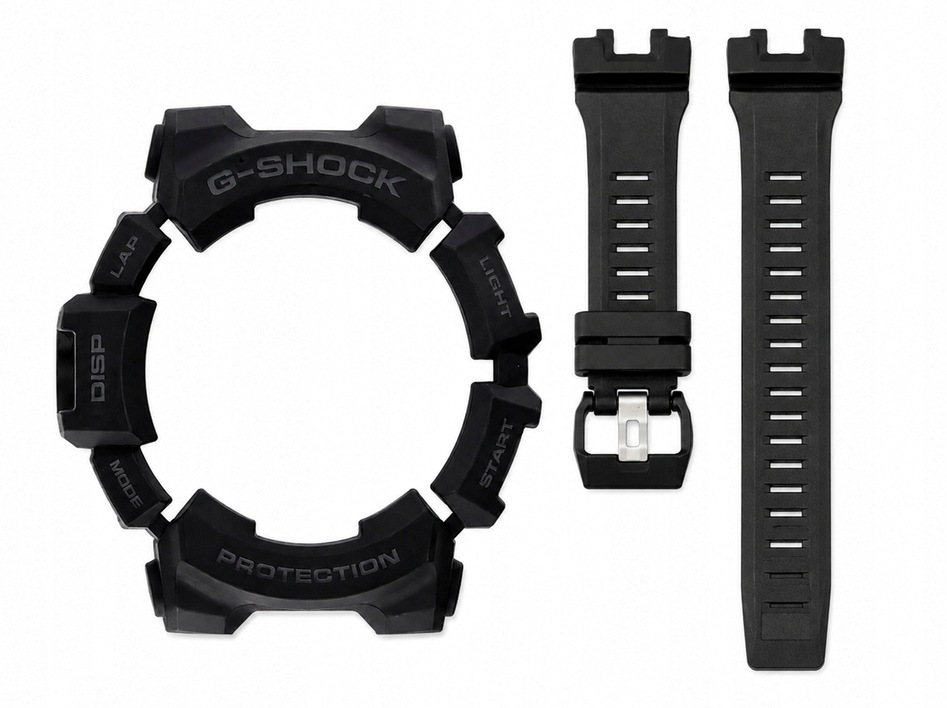 Originální sada pásek bezel Casio GBA-900-1A černý 10623072 G-Shock