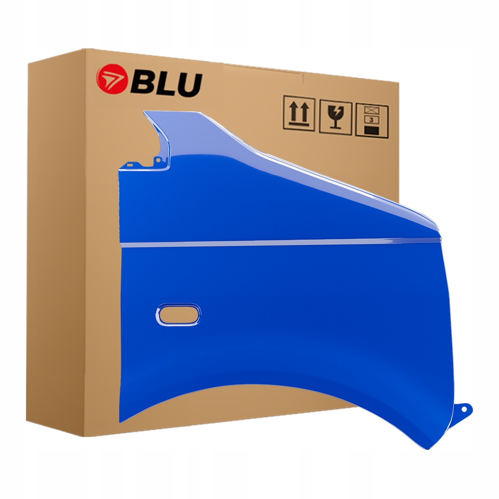 Blu Blatník Vw T5 Transporter Multivan LA5F pravý modrý 03-15 pozink