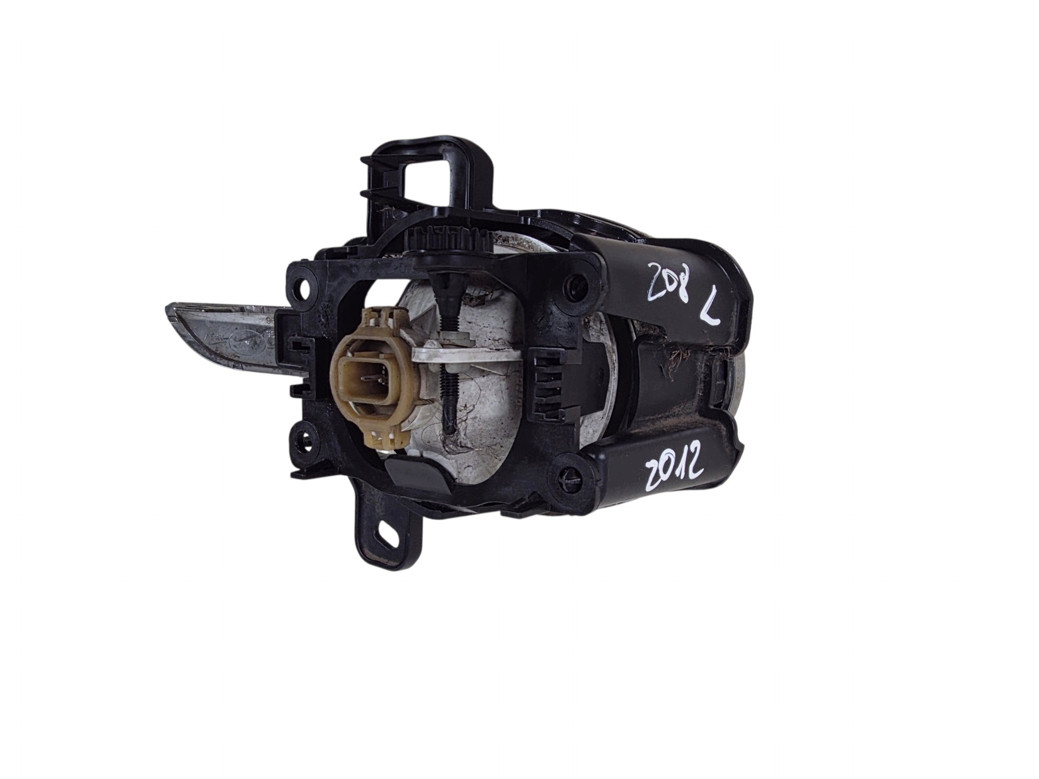 PEUGEOT 208 fog light left holder frame grid left CHROM ORG. 9673233377