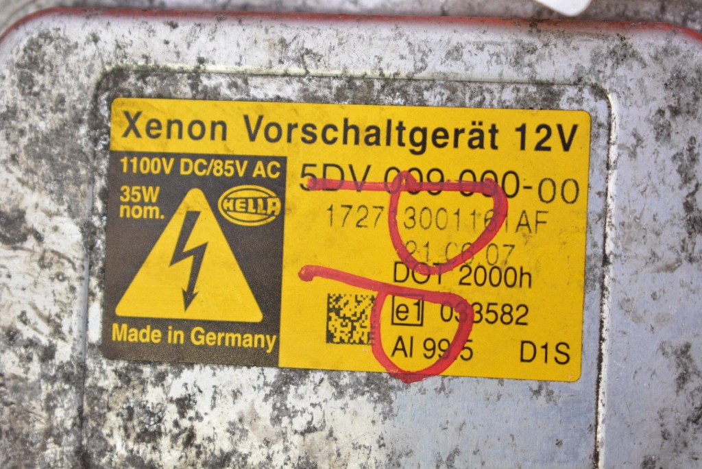 control unit XENON KSENON right 5DV009000-00 FORD GALAXY MK2 06-10