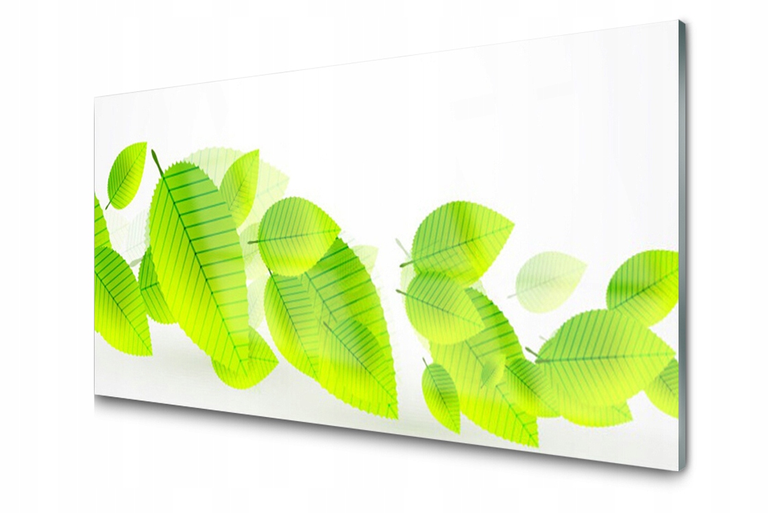 

Panel szklany Płytka Liście Kwiaty 120x60 + Klej