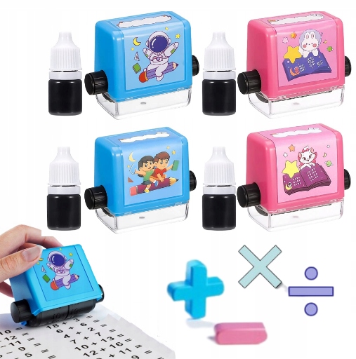 4x drukarka matematyczna dodaj,odejmuj,mnoż,dziel