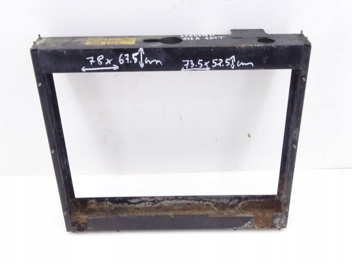 JOHNSTON_CX200_OSŁONA_CHŁODNICY - Johnston CX200 C50 142a 101t решітка радіатора