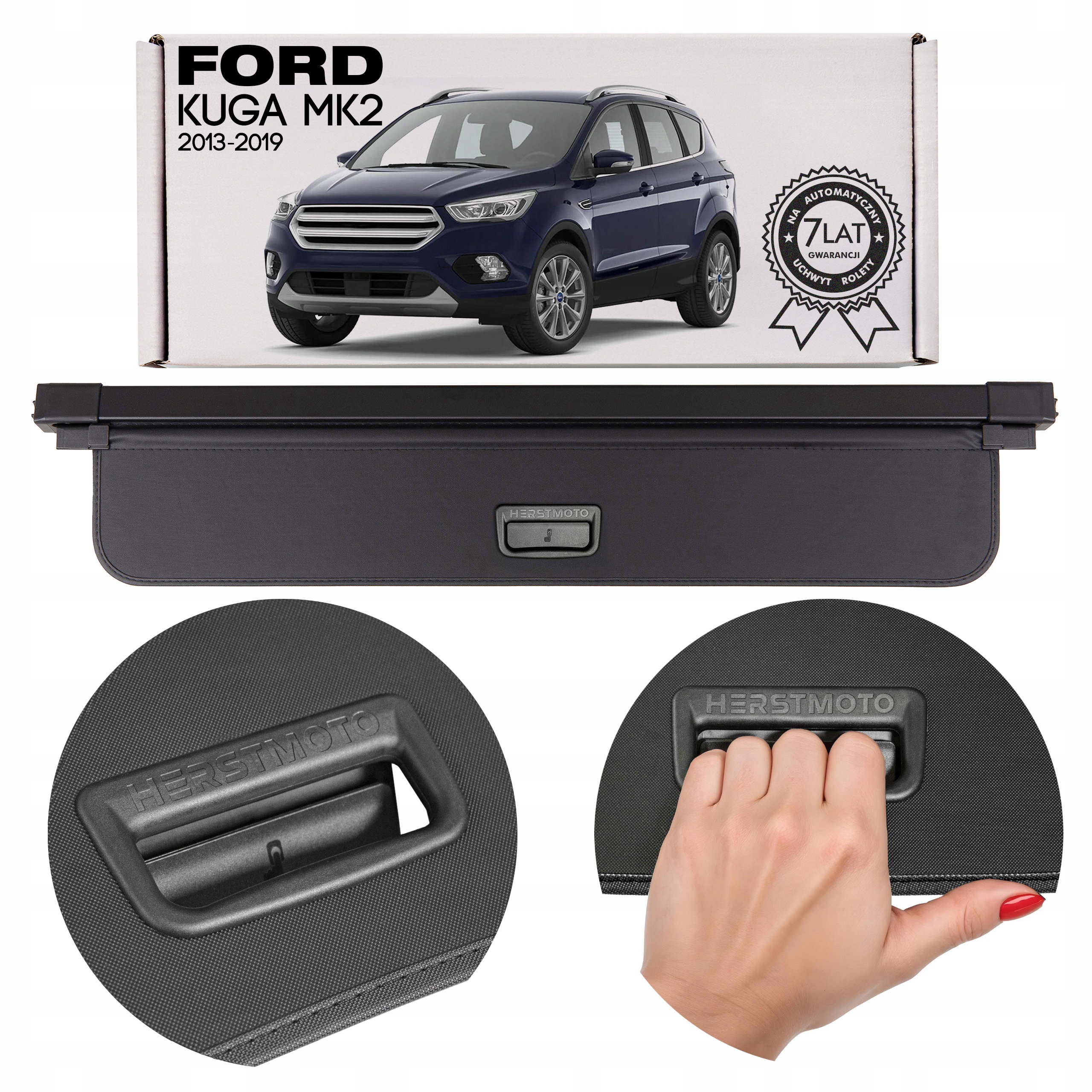 Ford Kuga MK2 II 2013-2019 Roleta Do Zavazadlového Prostoru Černá CV44U55066