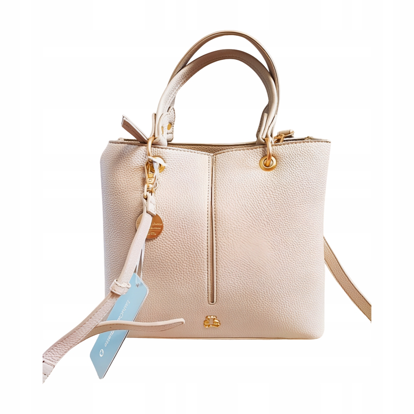 Lulu Castagnette shopper kabelka světle béžová