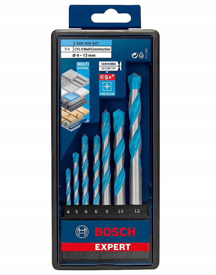 

Bosch zestaw wierteł MultiConstruction Expert 7szt