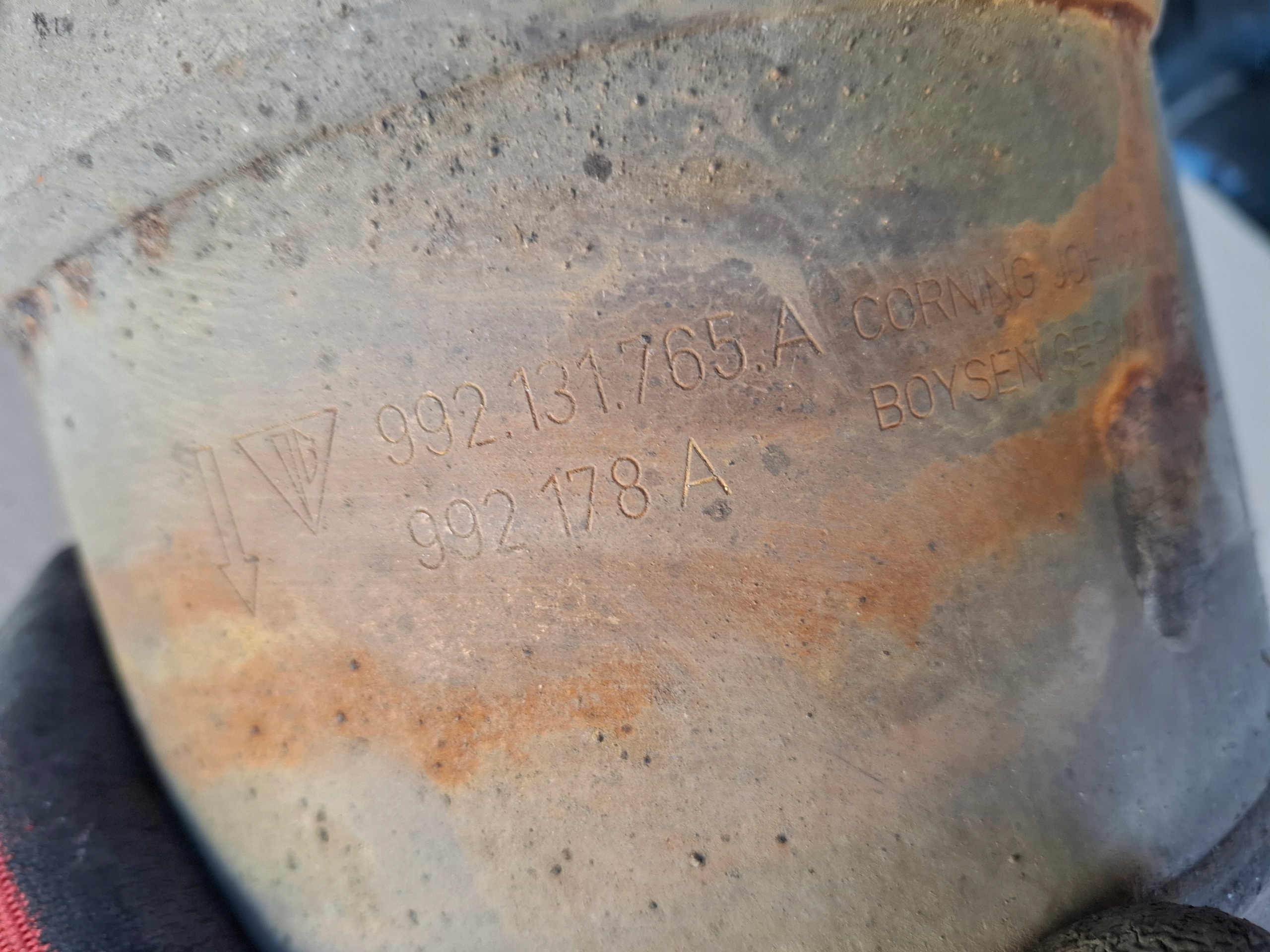 catalyst PORSCHE 911 992 992131765A