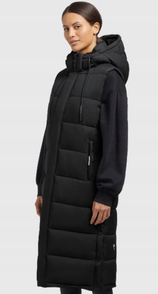 KHUJO MAGNETA MATT Kamizelka BEZRĘKAWNIK PŁASZCZ S Marka Khujo