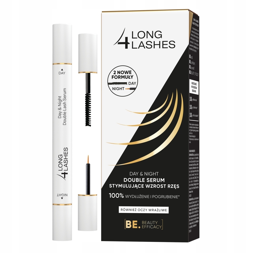 LONG4LASHES_Dvojité sérum pro stimulaci růstu řas Day&Night 2x3ml