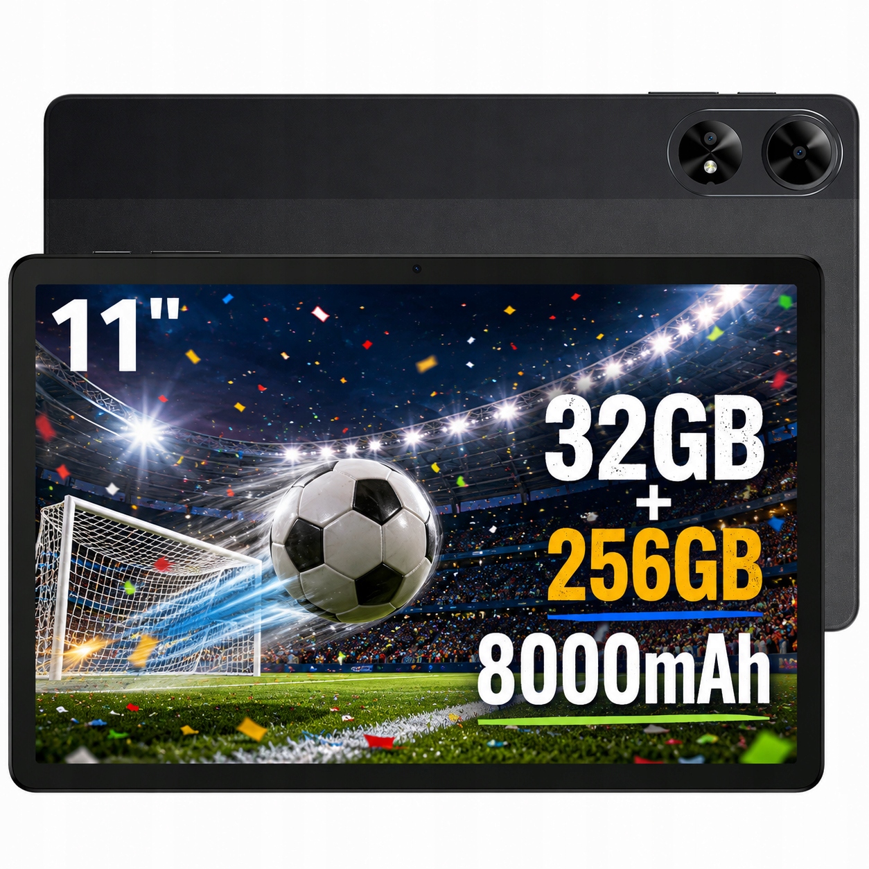 Tablet Android Doogee TabG6+ 11” 32+256GB 8000mAh Dual SIM/GPS/OTG/4G Lte