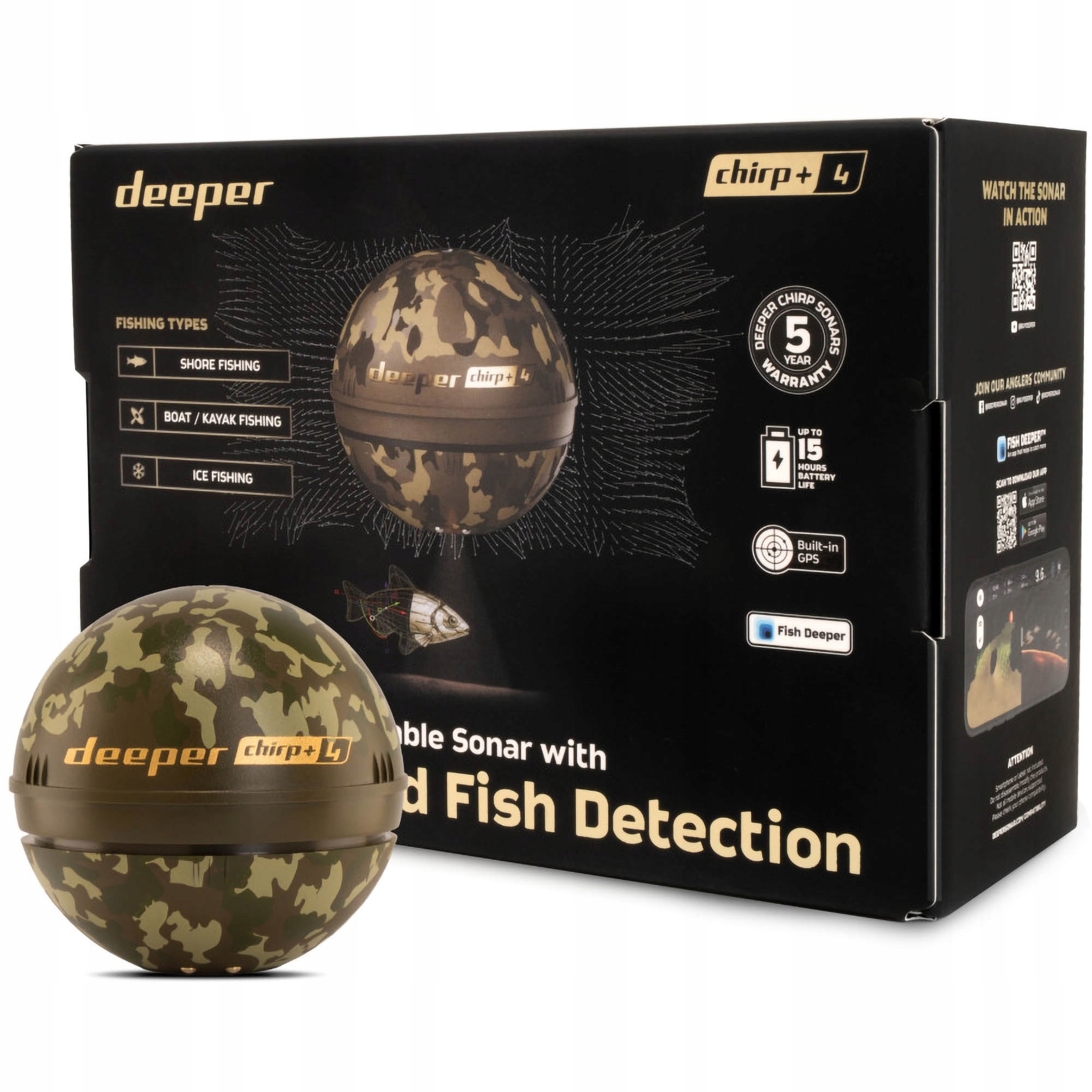 Echosonda Deeper Smart Sonar Chirp+ 4