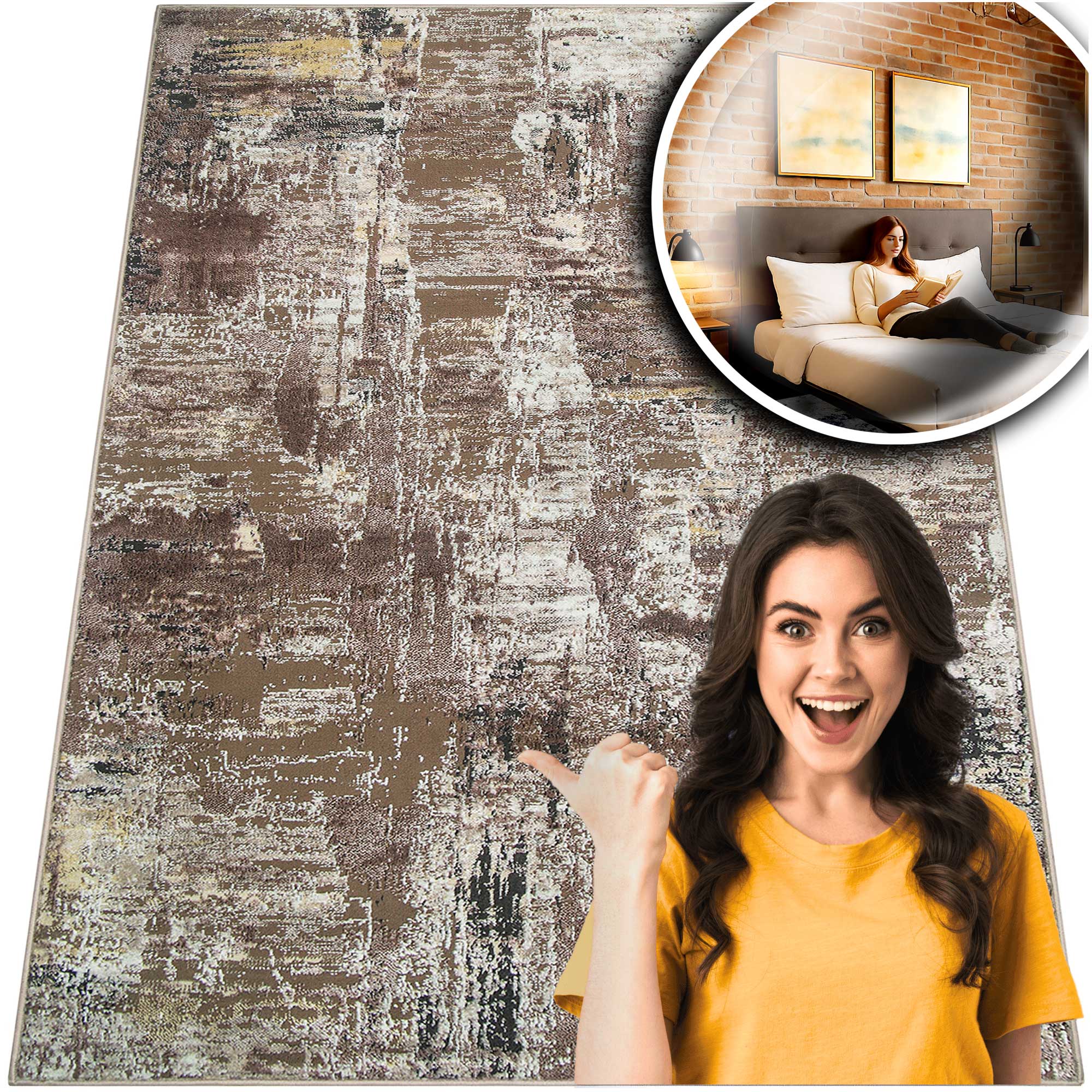 Koberec Do Obývacího Pokoje Předsíňový Koberec Do Ložnice Laila 2498 Vintage 160x230