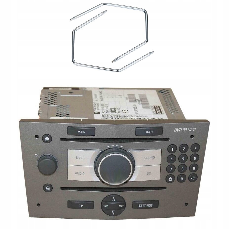 KLUCZE HAKI WYJMAKI DEMONTAŻ WYJMOWANIE RADIA OPEL 2DIN Kod producenta 2-DIN