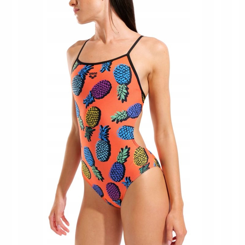 Plavecký oblek Arena Pineapples Tie Back vázaný 16 (UK38) XL