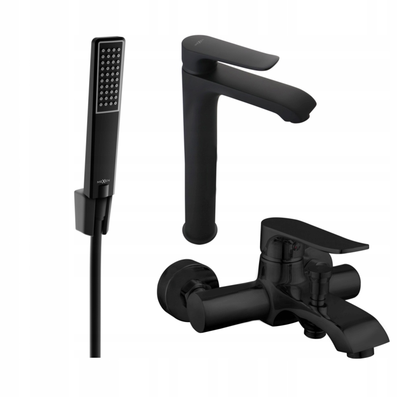 Mexen Pecos R72 vaňová súprava, čierna 72713R72-70