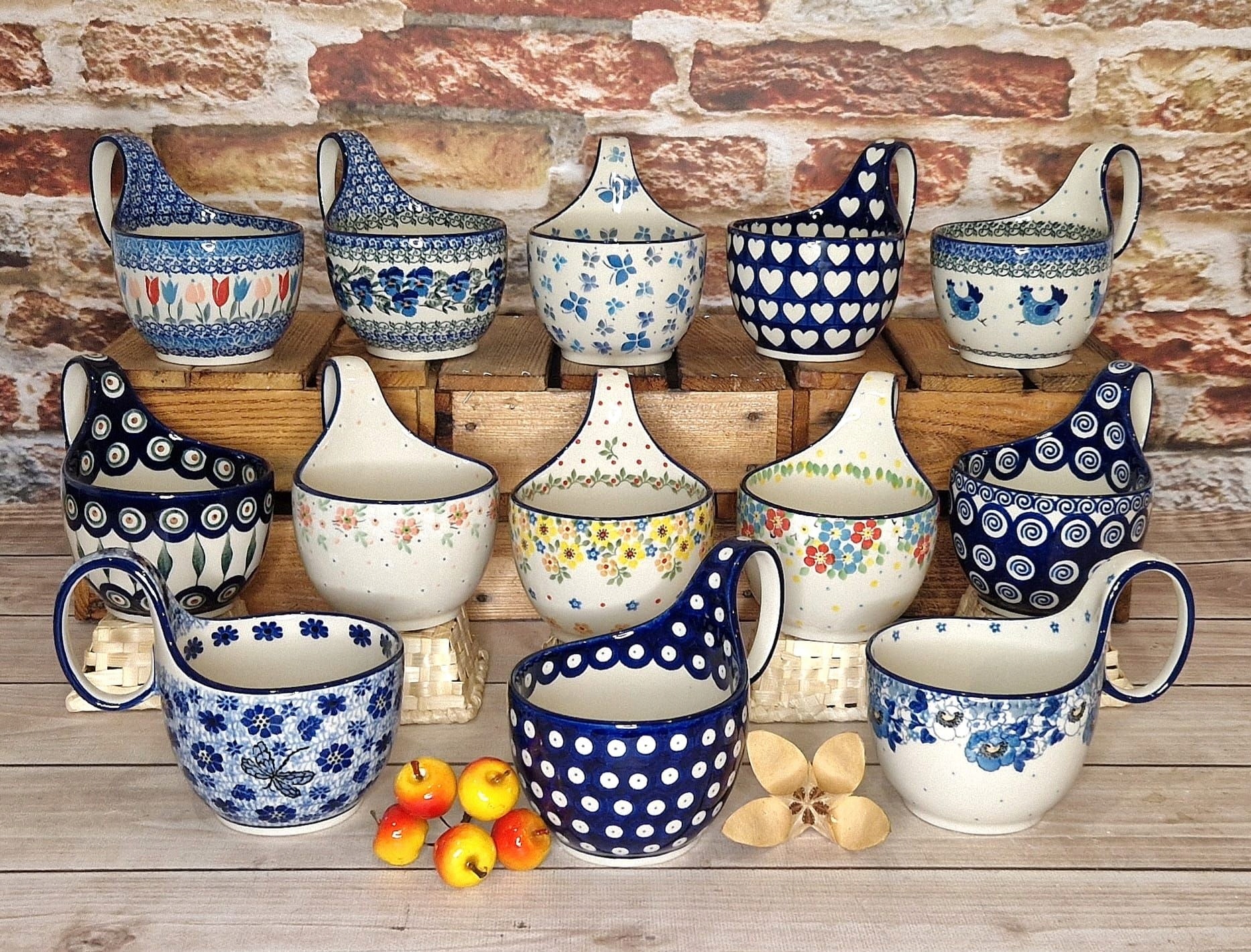 Czerpak miska 400 ml ceramika BOLESŁAWIEC 2380x Marka Ceramika Artystyczna