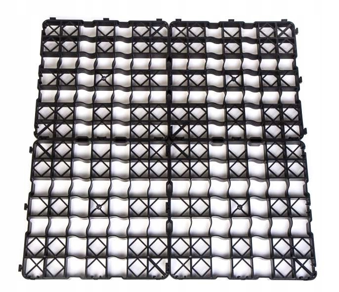 Kratka trawnikowa geokrata parking 300t N40 50x50 240szt 60m2