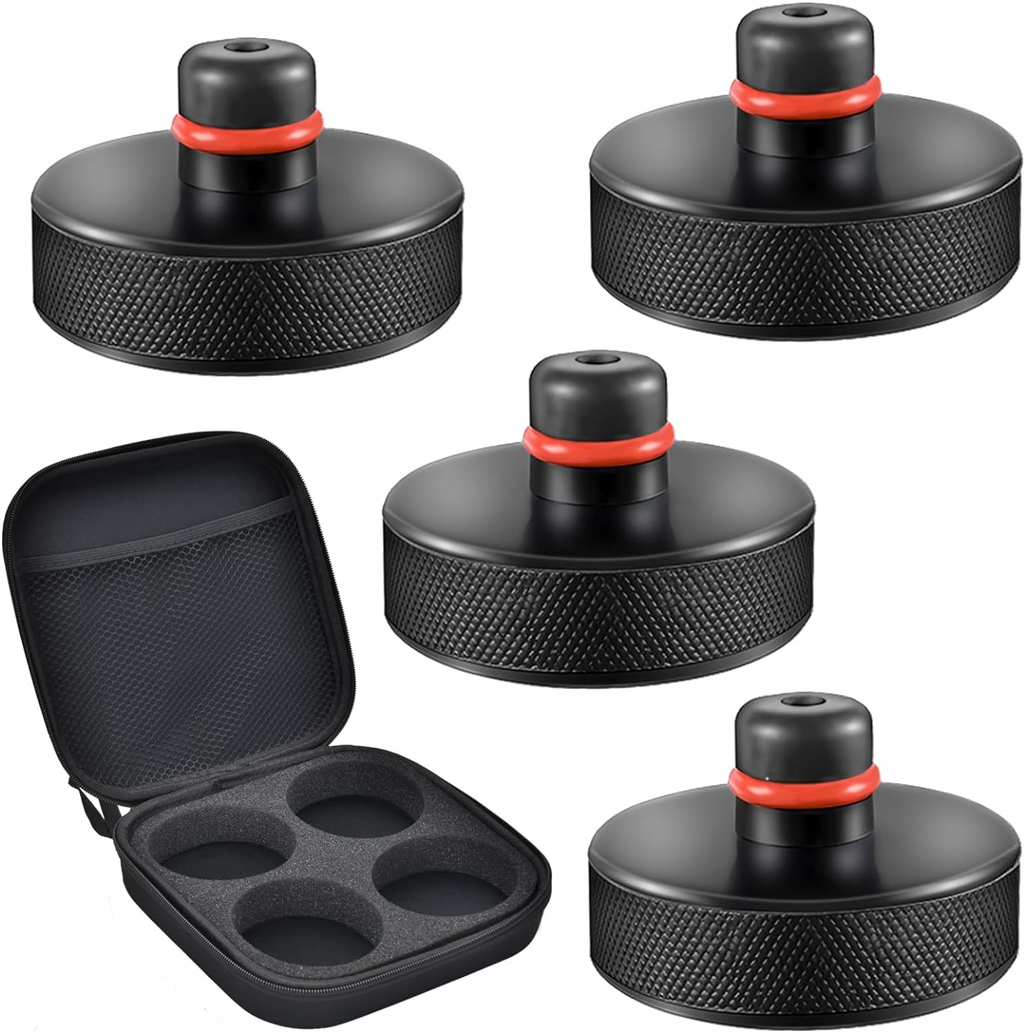 PODKŁADKI SAMOCHODOWE GUMOWE 4szt DO Tesla 3/Y/X/S