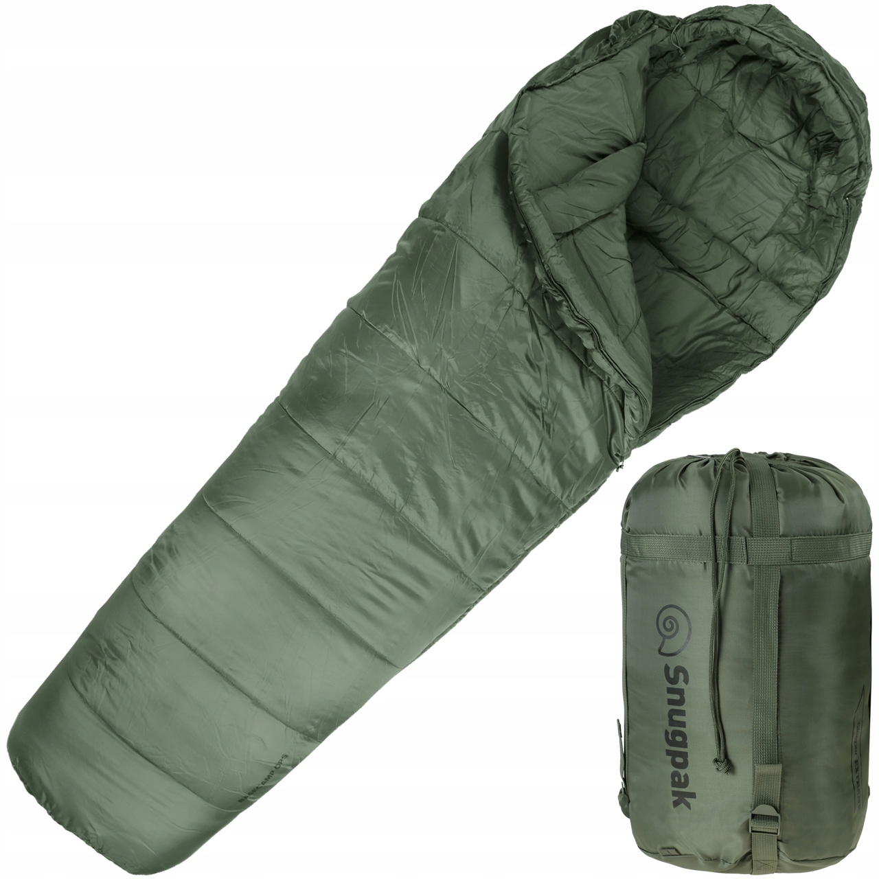 Śpiwór Zimowy Mumia Snugpak Sleeper Extreme od -7 do -12°C Na Mrozy Olive