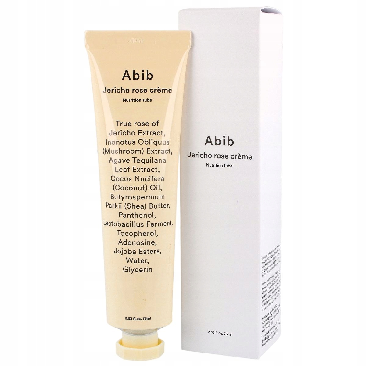 Abib Jericho Rose Creme Nutrition Tube 75 ml Výživný krém na obličej