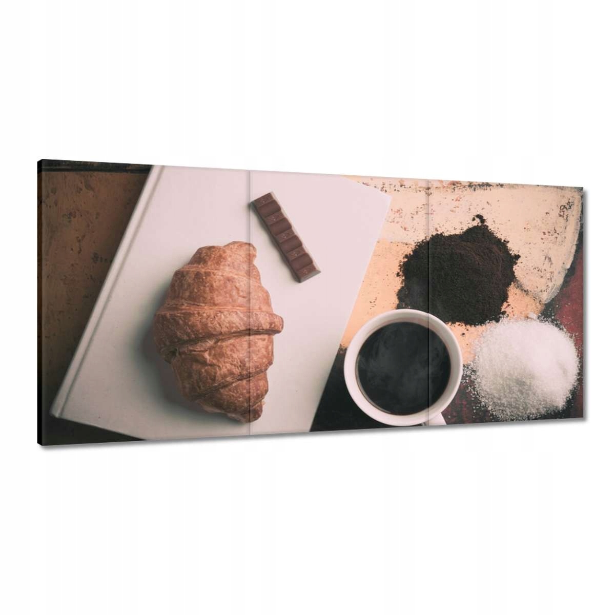 Obrazy 180x90 Rogalik na raňajky