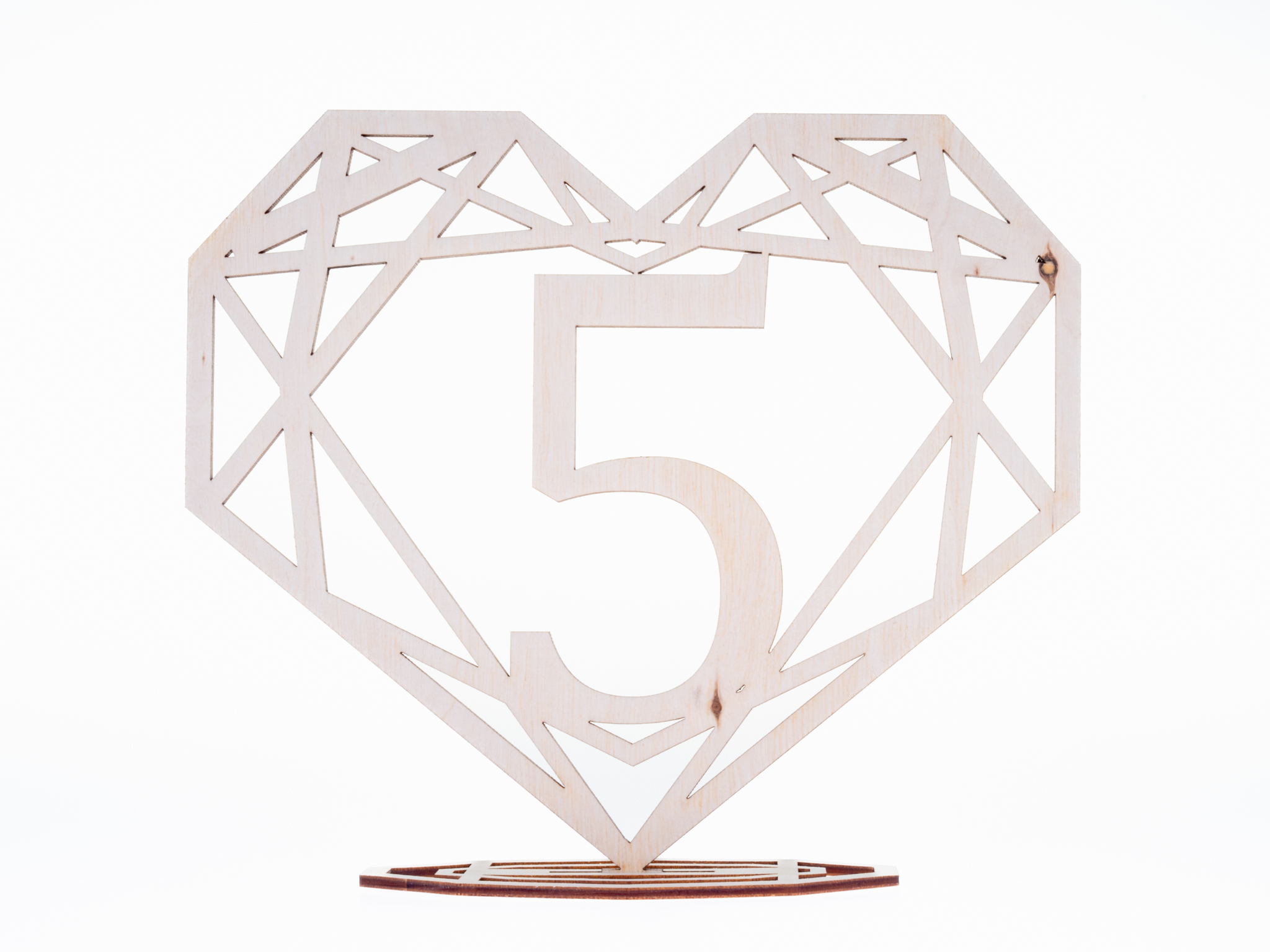 Numery na stoły numerki stolik 22 cm drewno cyfry