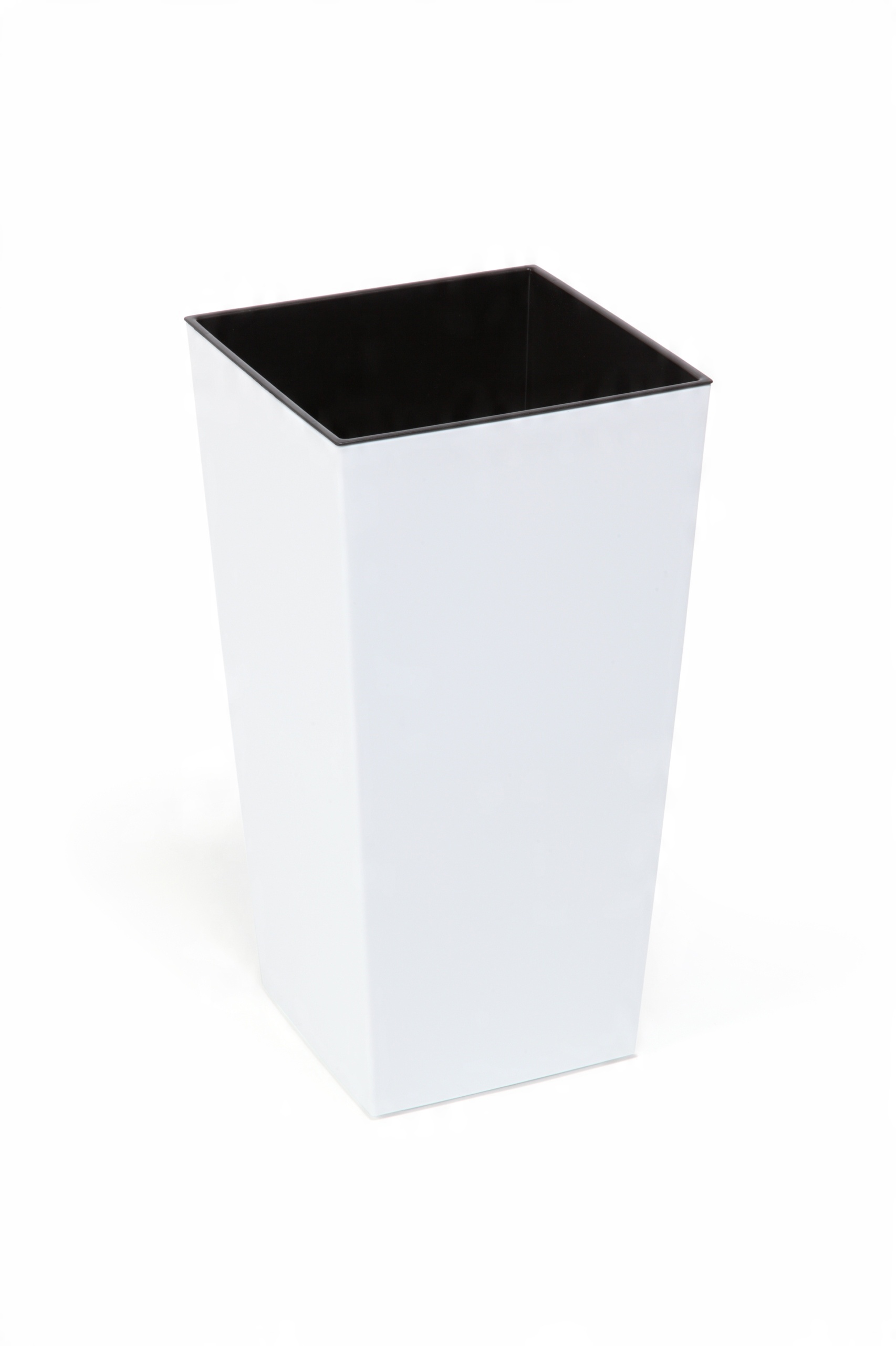 

Donica Finezja 19x19x36cm kol. Biały połysk +wkład