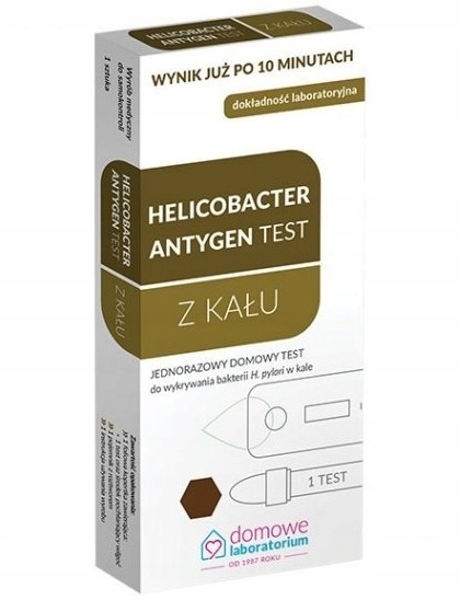 

Helicobacter Antygen Test Z Kału Bakterie 1szt.