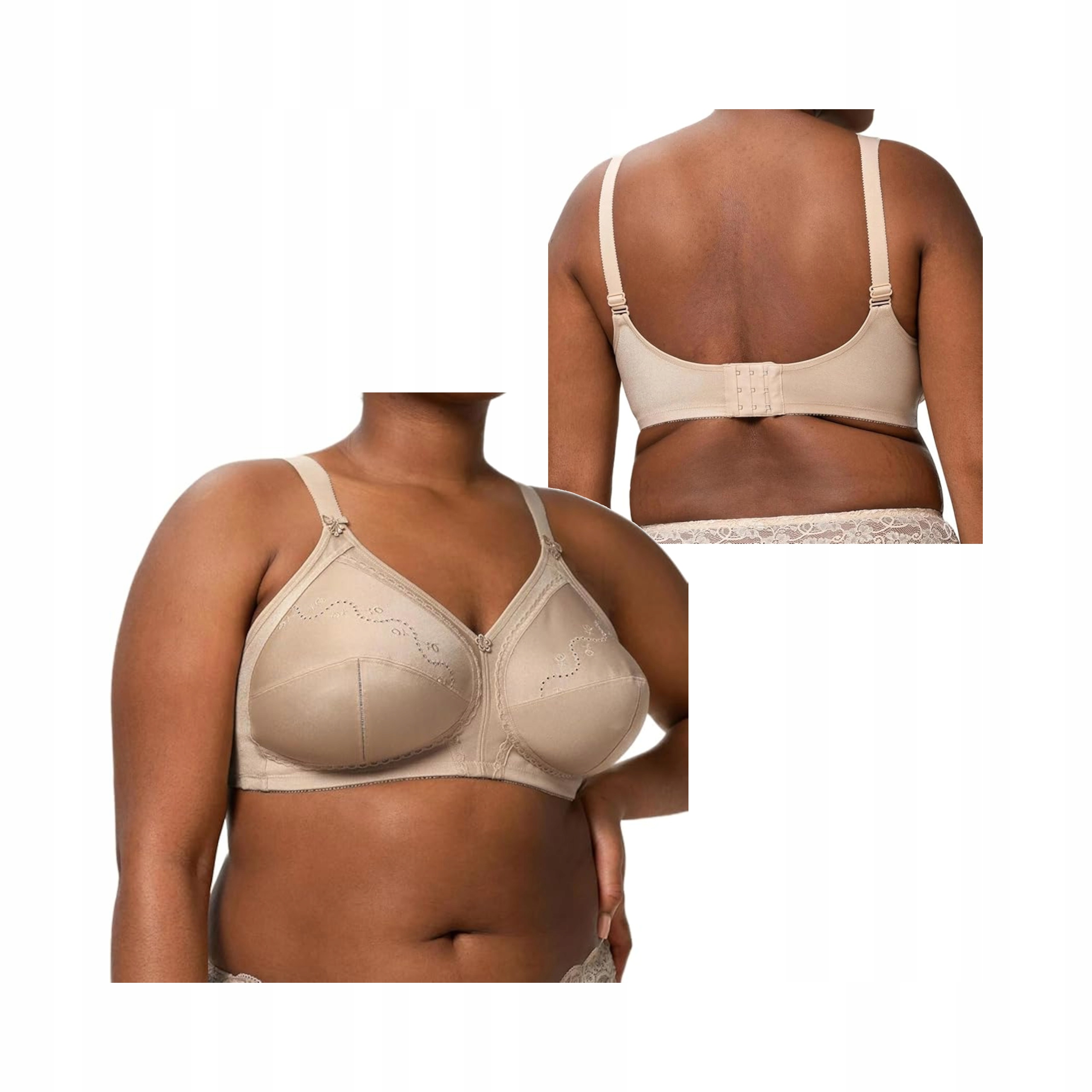 Podprsenka Triumph Bh Doreen Cotton Skin Dámská Měkká V Tělové Barvě 90C