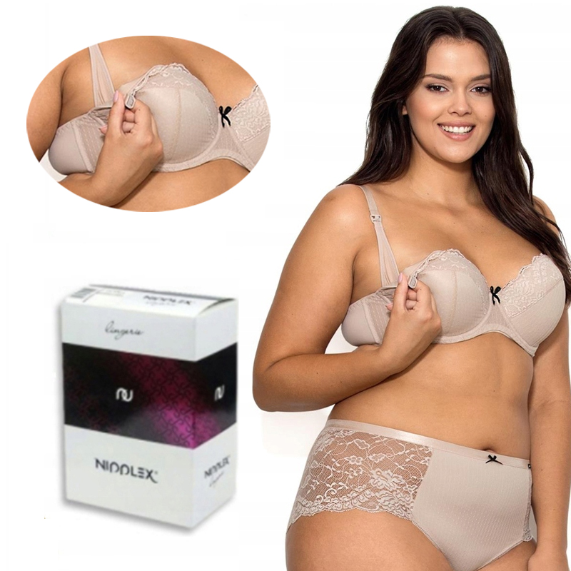 Podprsenka na kojení Pia Nipplex cappuccino 80C