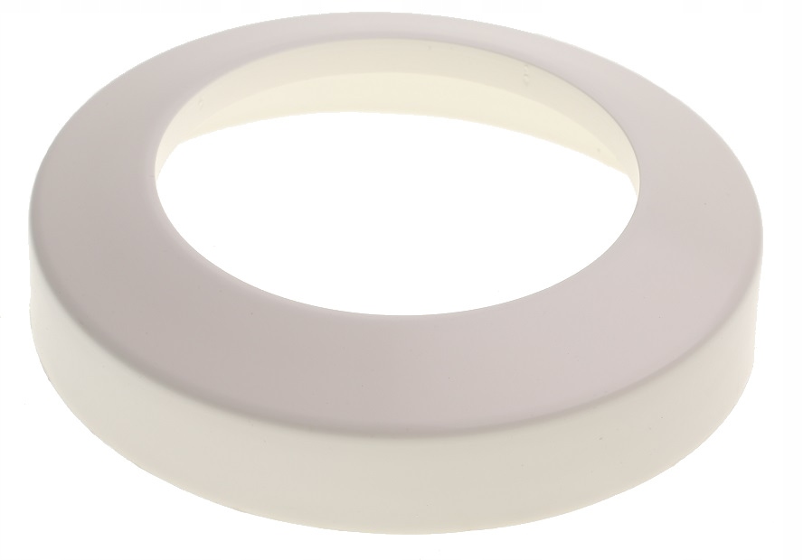 ROZETA MASKUJĄCA WC ROZETKA FI 110 mm BIAŁA