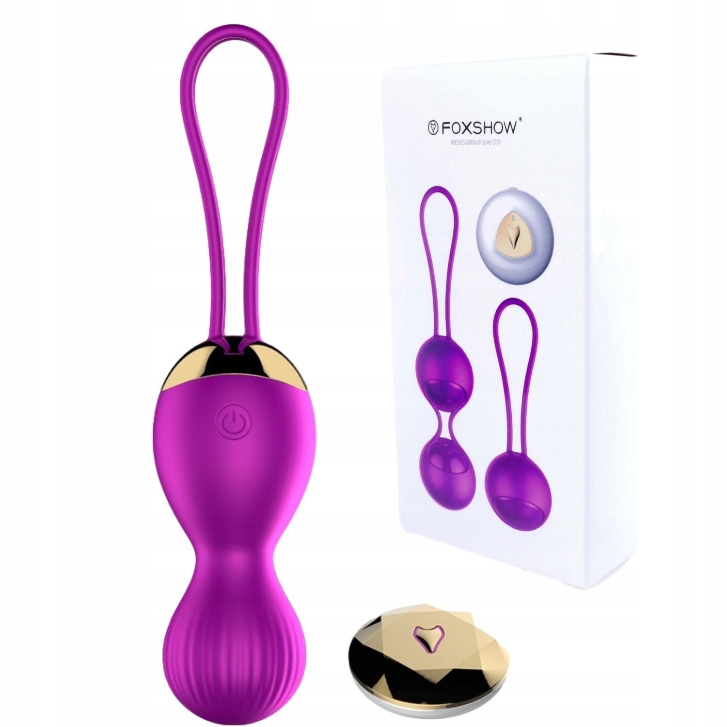 

Boss of Toys Silicone Kegel Balls Usb 7 Function