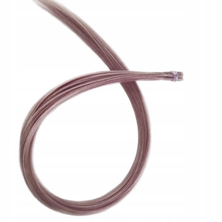 PASEMKA WŁOSÓW KOLOROWYCH 10 SZT BRĄZOWE