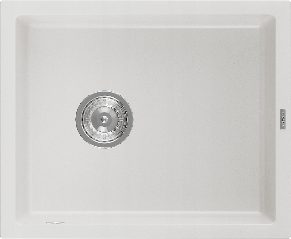 

Mexen Pedro Zlewozmywak Granitowy Biały Syfon