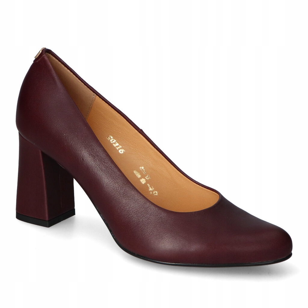 Boty Sala 20216/1577 Bordové lico 37