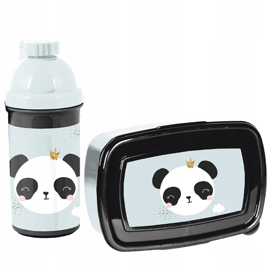 

Zestaw Bidon I Śniadaniówka Lunchbox Paso Panda