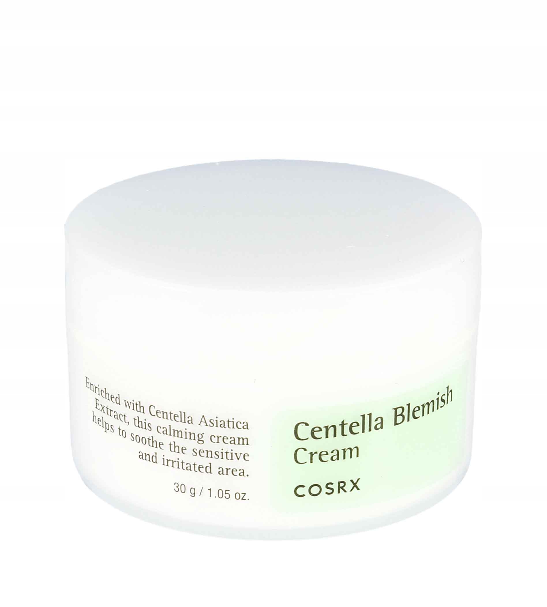 Cosrx Centella Blemish Cream zklidňující krém pro problematickou pleť 30 ml