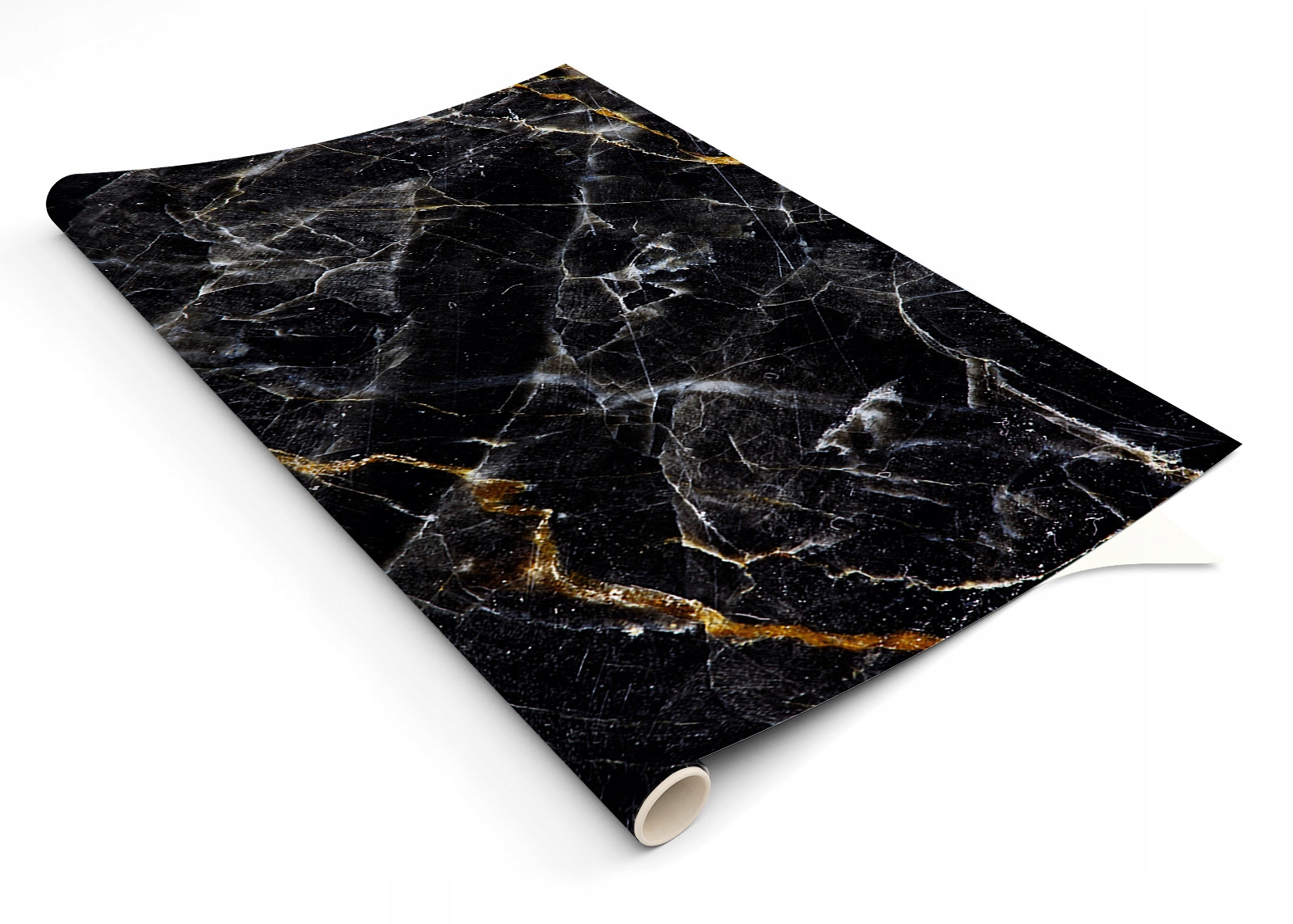 

okleina laminowana czarno biały marmur 120x60 cm